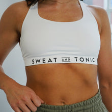 Load image into Gallery viewer, lululemon x S&amp;T: Energy Bra - White
